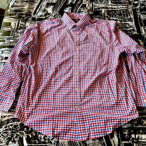 Vineyard Vines Whale Shirt, Size L with Stretch